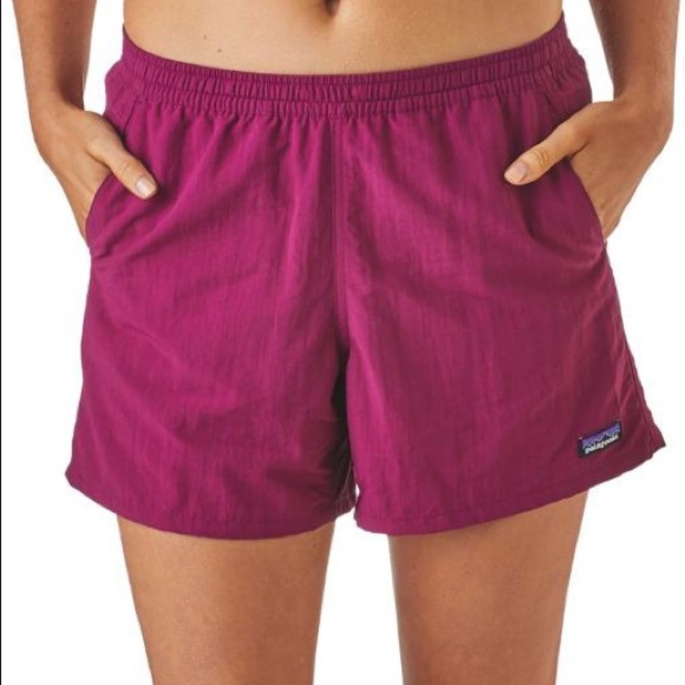 Patagonia Baggies Athletic Shorts Magenta XS